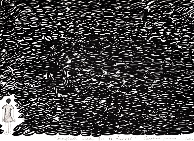 Sunflower seeds for Ai Weiwei