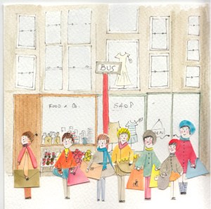 Blog - 513 pix - Shopping girls