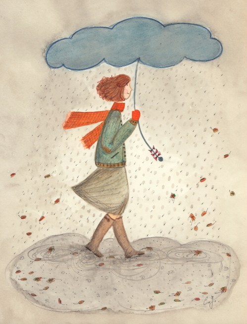 %22Wet%22 Illustration Friday FINAL